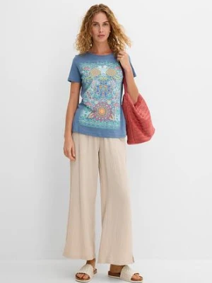 T-shirt z czystej bawełny bonprix