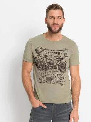 T-shirt z czystej bawełny bonprix