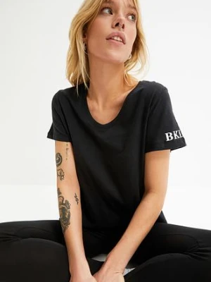 T-shirt z czystej bawełny bonprix