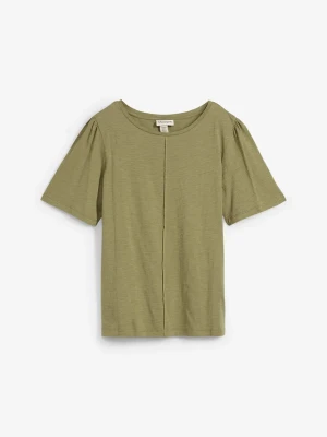 T-shirt z czystej bawełny BonPrix zielony