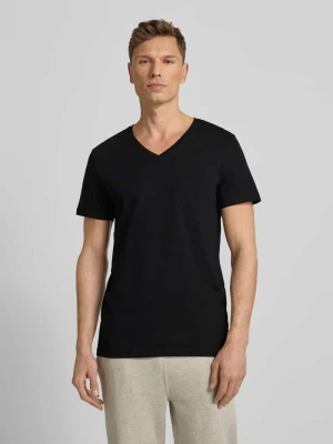 T-shirt z czystej bawełny ekologicznej w zestawie 2 szt. Christian Berg Men