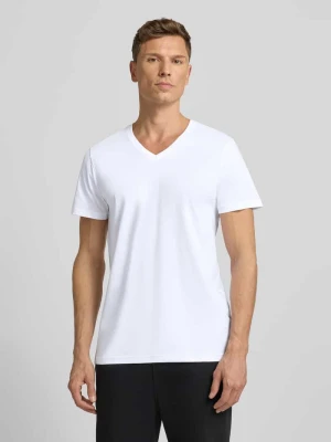 T-shirt z czystej bawełny ekologicznej w zestawie 2 szt. Christian Berg Men