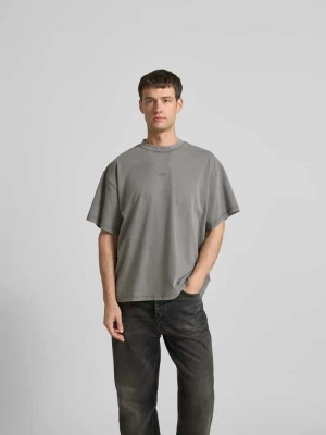 T-shirt z czystej bawełny ekologicznej Won Hundred Średnioszary