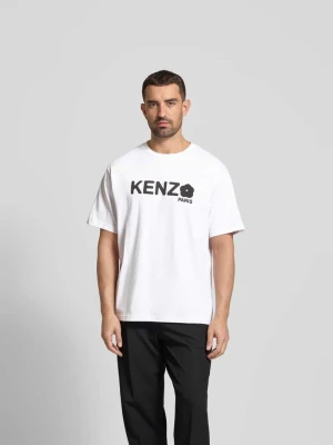 T-shirt z czystej bawełny Kenzo Biały