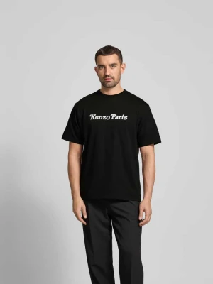 T-shirt z czystej bawełny Kenzo Czarny