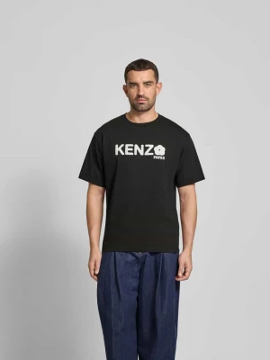T-shirt z czystej bawełny Kenzo Czarny