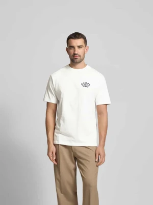 T-shirt z czystej bawełny Kenzo Złamany biały