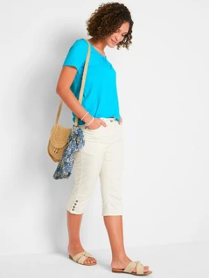 T-shirt z czystej bawełny, krótki rękaw bonprix