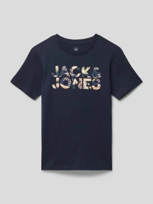 T-shirt z czystej bawełny model ‘JEFF’ jack & jones