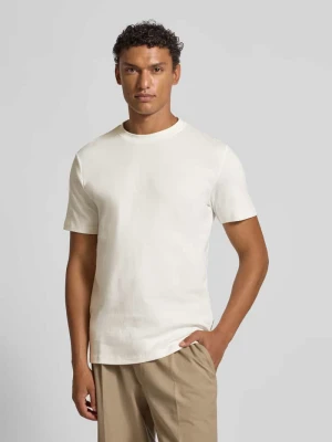 T-shirt z czystej bawełny model ‘NILO’ casual friday