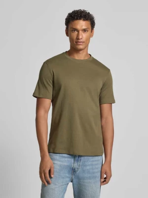 T-shirt z czystej bawełny model ‘NILO’ casual friday
