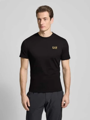 T-shirt z czystej bawełny model ‘TRAIN CORE’ EA7 Emporio Armani