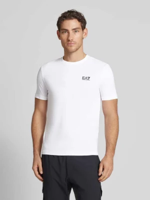 T-shirt z czystej bawełny model ‘TRAIN CORE’ EA7 Emporio Armani