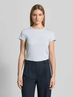 T-shirt z czystej bawełny o kroju regular fit model 'Eventsa11' Boss