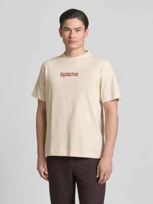 T-shirt z czystej bawełny o kroju regular fit model 'HASPEN' Selected Homme