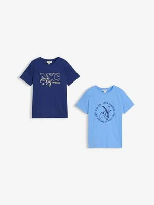 T-shirt z czystej bawełny organicznej (2 szt.) bonprix