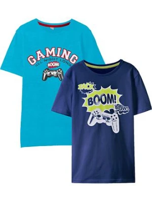 T-shirt  z czystej bawełny organicznej (2 szt.) bonprix