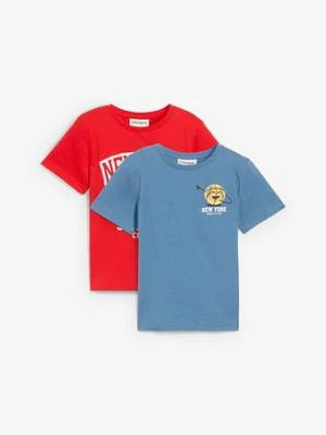 T-shirt z czystej bawełny organicznej (2 szt.) bonprix