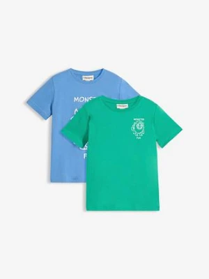 T-shirt z czystej bawełny organicznej (2 szt.) bonprix