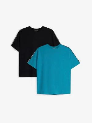 T-shirt z czystej bawełny organicznej (2 szt.) bonprix