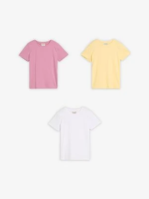 T-shirt z czystej bawełny organicznej (3 szt.) bonprix