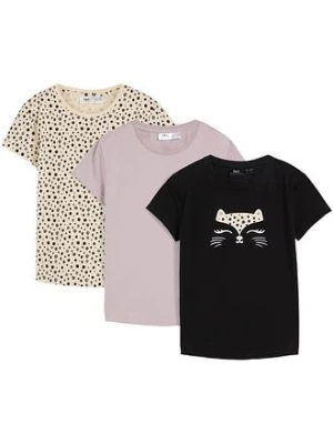T-shirt z czystej bawełny organicznej (3 szt.) bonprix