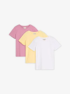 T-shirt z czystej bawełny organicznej (3 szt.) bonprix
