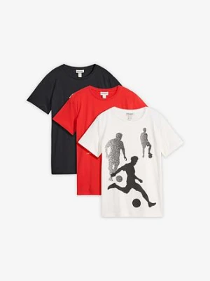 T-shirt z czystej bawełny organicznej (3 szt.) bonprix