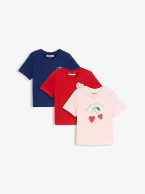T-shirt z czystej bawełny organicznej (3 szt.) bonprix