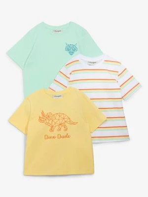 T-shirt z czystej bawełny organicznej (3 szt.) bonprix