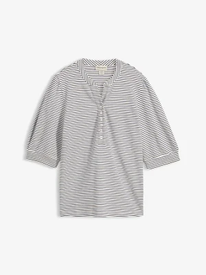 T-shirt z czystej bawełny organicznej BonPrix biały