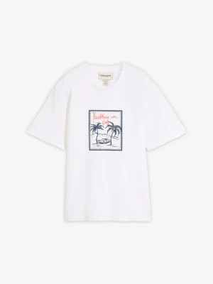 T-shirt z czystej bawełny organicznej BonPrix biały