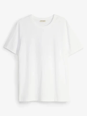 T-shirt z czystej bawełny organicznej BonPrix biały