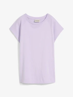 T-shirt z czystej bawełny organicznej BonPrix fioletowy