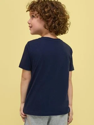 T-shirt z czystej bawełny organicznej zdobiony dwustronnymi cekinami bonprix