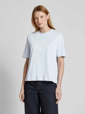 T-shirt z czystej bawełny Tommy Hilfiger