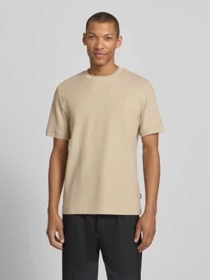 T-shirt z czystej bawełny w kroju regular fit model 'C-TAUT-40' Boss