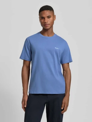 T-shirt z czystej bawełny w kroju regular fit model 'CONNOR' Pepe Jeans