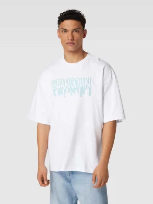 T-shirt z czystej bawełny z detalem z logo Sean John