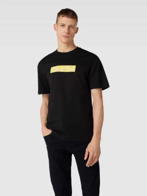 T-shirt z czystej bawełny z nadrukiem z logo CK Calvin Klein