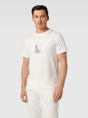 T-shirt z czystej bawełny z nadrukiem z motywem model ‘ALOHA’ Selected Homme