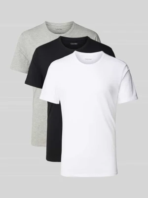 T-shirt z dekoltem okrągłym, w zestawie 3 szt. Calvin Klein Underwear