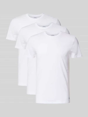 t-shirt z okrągłym dekoltem w zestaw 3 szt. Polo Ralph Lauren Biały