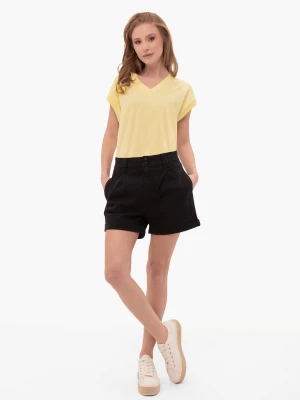 T-shirt z dekoltem V, Comfort Fit, T-SKY Volcano