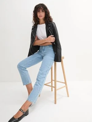 T-shirt z dekoltem w łódkę bonprix