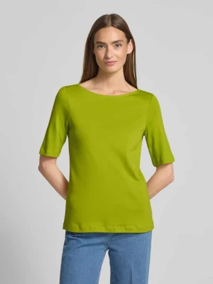 T-shirt z dekoltem w łódkę Christian Berg Woman