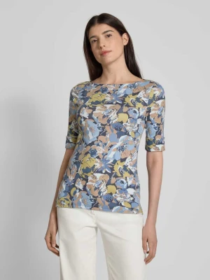 T-shirt z dekoltem w łódkę model ‘JUDY’ Lauren Ralph Lauren