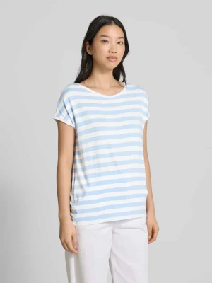 Zdjęcie produktu T-shirt z dekoltem w łódkę MORE & MORE