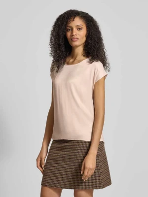 T-shirt z dekoltem w łódkę MORE & MORE