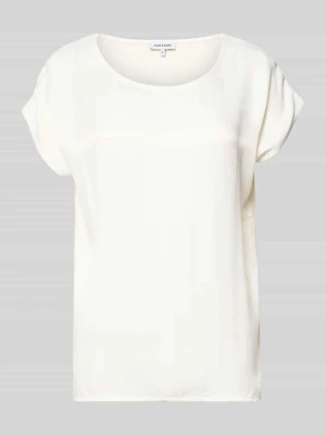 T-shirt z dekoltem w łódkę MORE & MORE